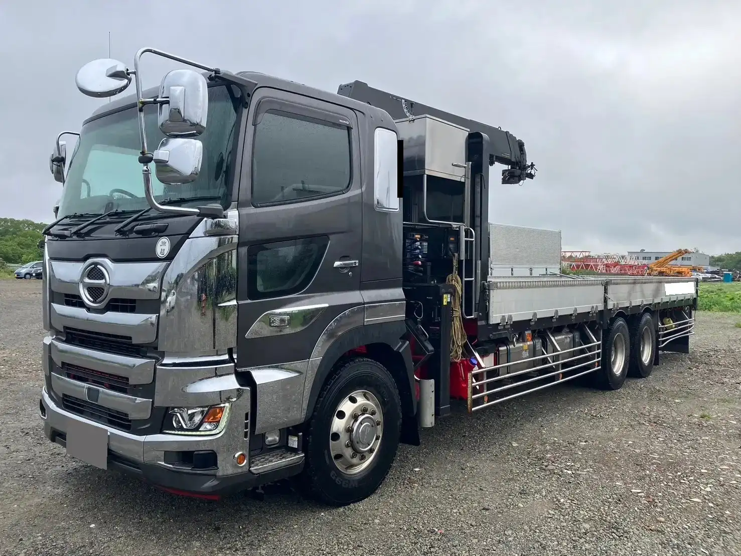 日野 プロフィア 大型 クレーン付 ラジコン フックイン の中古トラック【車両No.167460】