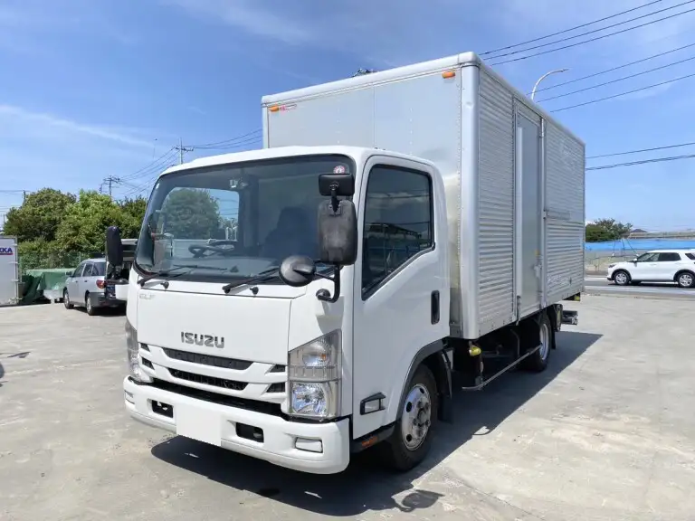 いすゞ エルフ 小型 アルミバン パワーゲート サイドドア の中古トラック【車両No.167459】