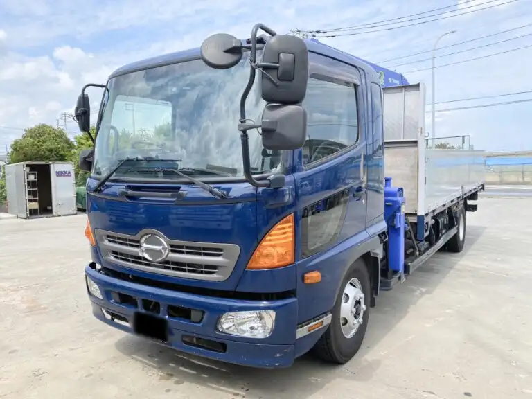 日野 レンジャー 中型/増トン クレーン付 アルミブロック 4段 の中古トラック【車両No.167462】