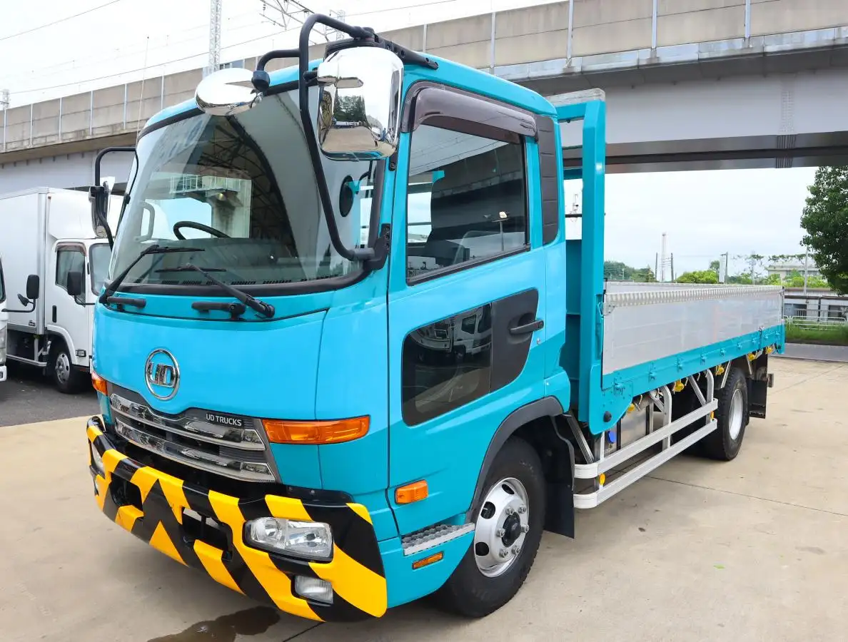 日産UD コンドル 中型/増トン 平ボディ 床鉄板 アルミブロック の中古トラック【車両No.167499】
