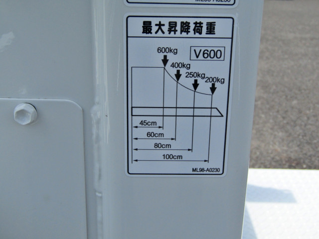 三菱 キャンター 小型 平ボディ パワーゲート 2RG-FBA20｜画像7
