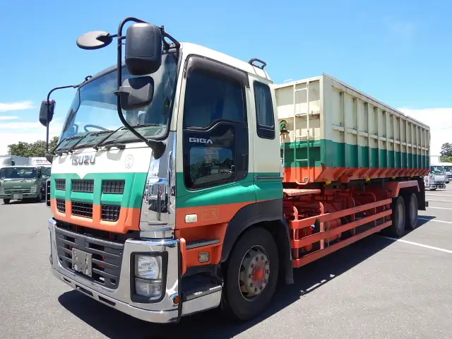いすゞ ギガ 大型 ダンプ 土砂禁 天蓋付き の中古トラック【車両No.167587】