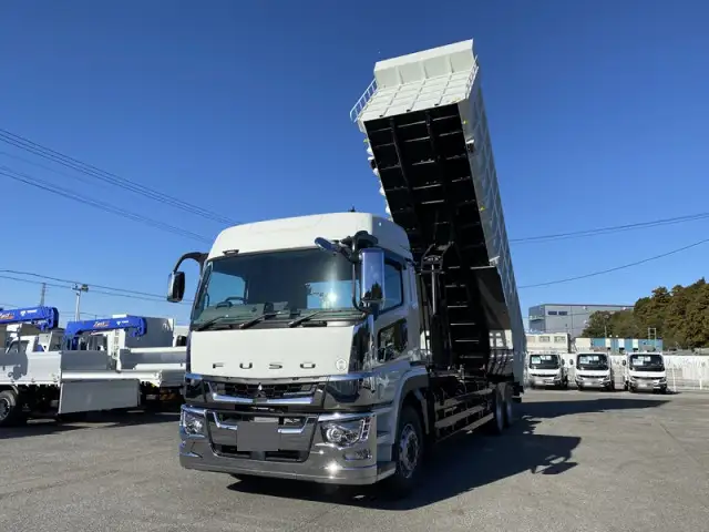 三菱 スーパーグレート 大型 ダンプ 土砂禁 ハイルーフ の中古トラック【車両No.167564】