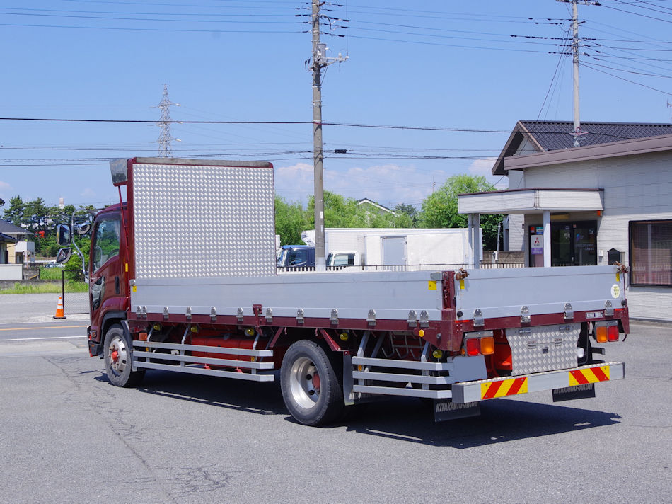 いすゞ フォワード 中型/増トン 平ボディ アルミブロック LKG-FTR90S2｜画像5