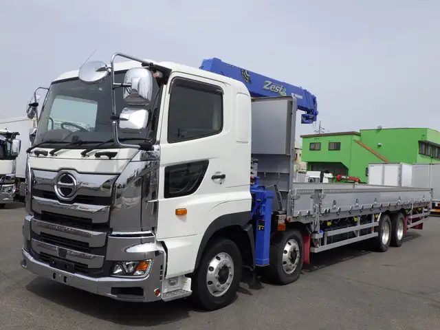 日野 プロフィア 大型 クレーン付 エアサス 4段 の中古トラック【車両No.167654】