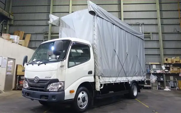 トヨタ ダイナ 小型 平ボディ 幌 床鉄板 の中古トラック【車両No.167678】
