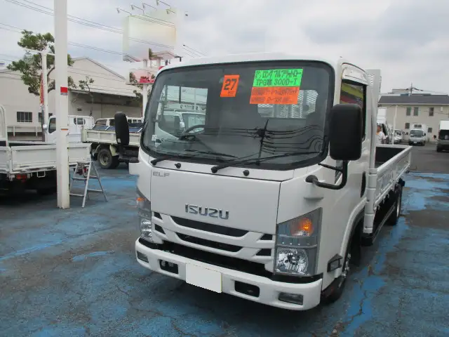 いすゞ エルフ 小型 平ボディ TPG-NLR85AR H27 の中古トラック【車両No.167648】