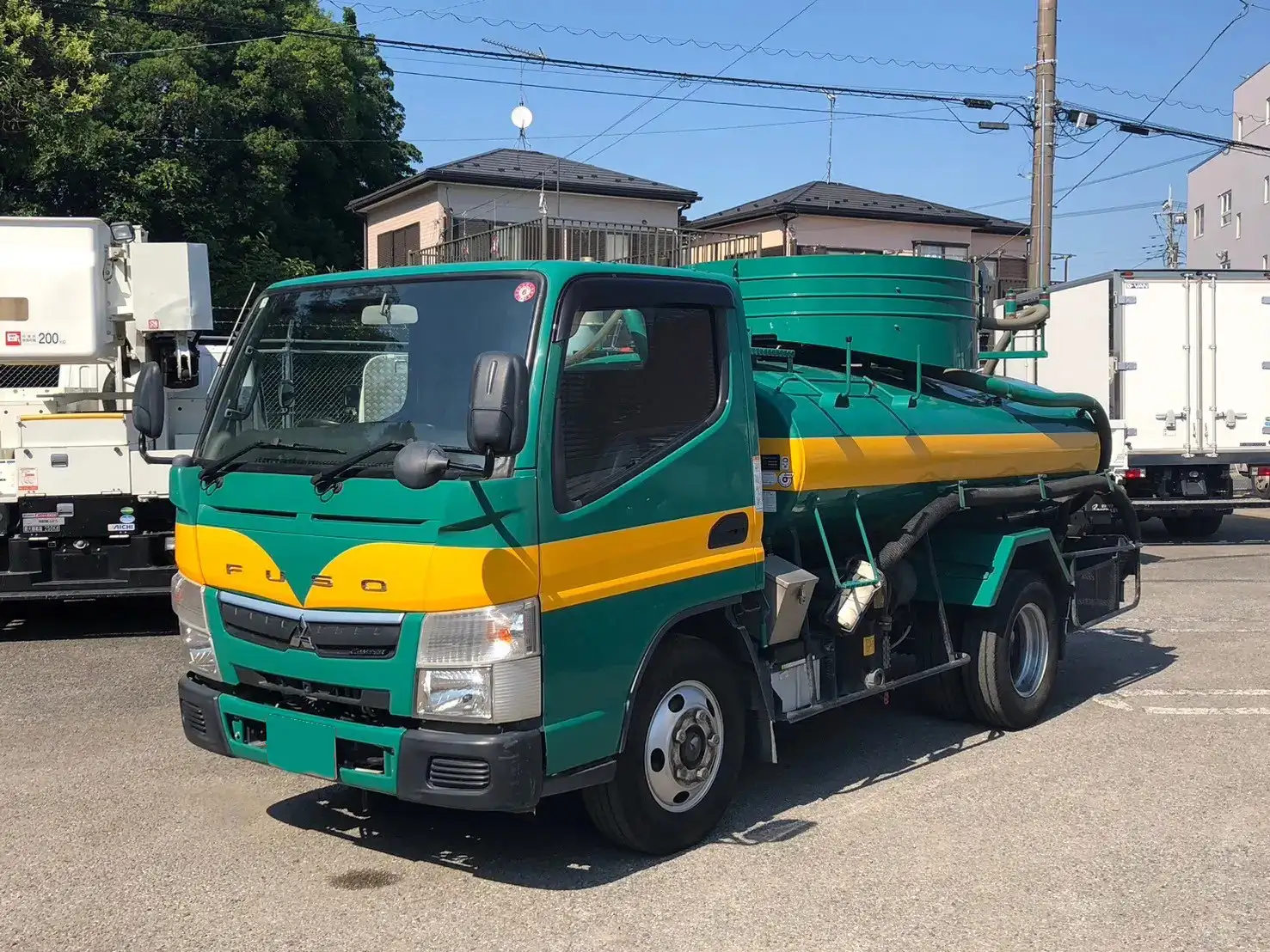 三菱 キャンター 小型 タンク車 バキューム TPG-FEA50 の中古トラック【車両No.167680】