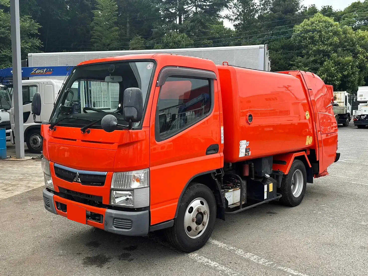 三菱 キャンター 小型 パッカー車 巻き込み式 回転ダンプ式 の中古トラック【車両No.167676】