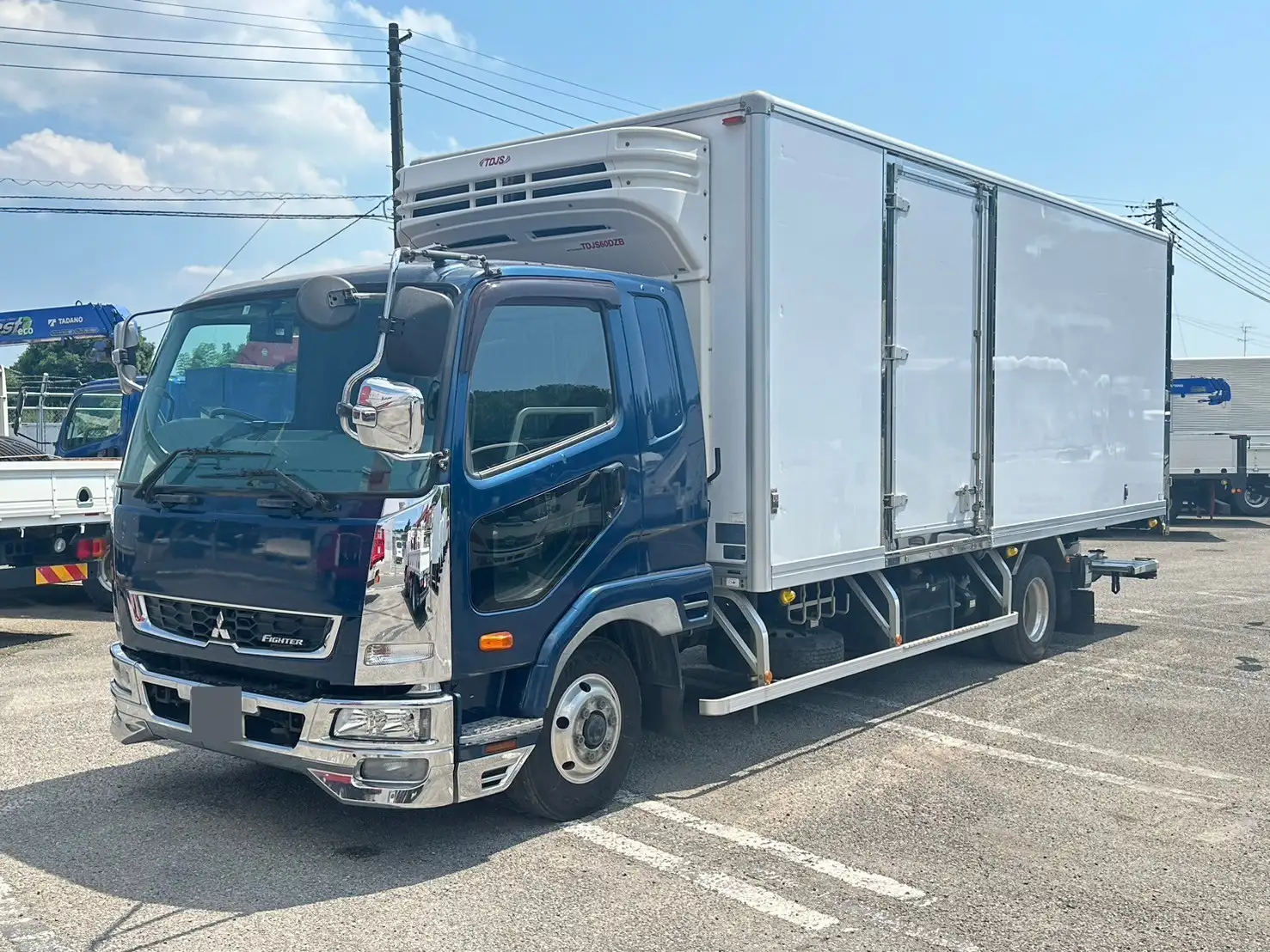 三菱 ファイター 中型/増トン 冷凍冷蔵 低温 パワーゲート の中古トラック【車両No.167663】