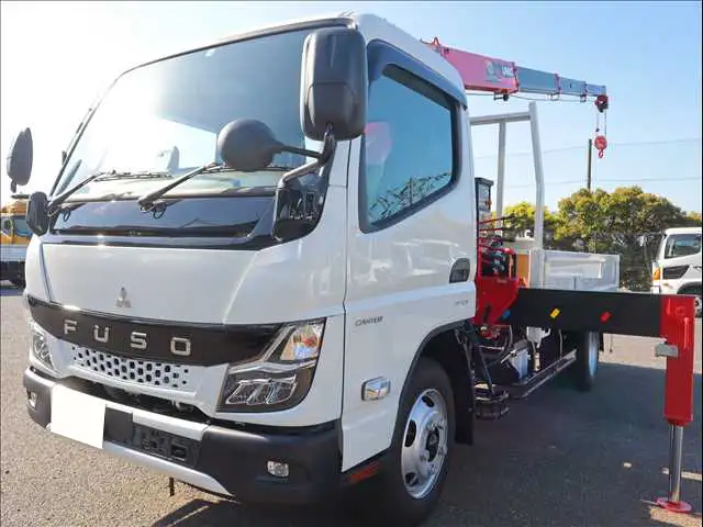 三菱 キャンター 小型 クレーン付 4段 ラジコン の中古トラック【車両No.167615】