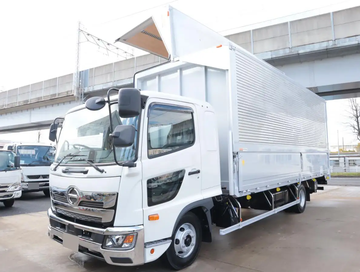 日野 レンジャー 中型/増トン ウイング パワーゲート ベッド の中古トラック【車両No.167650】