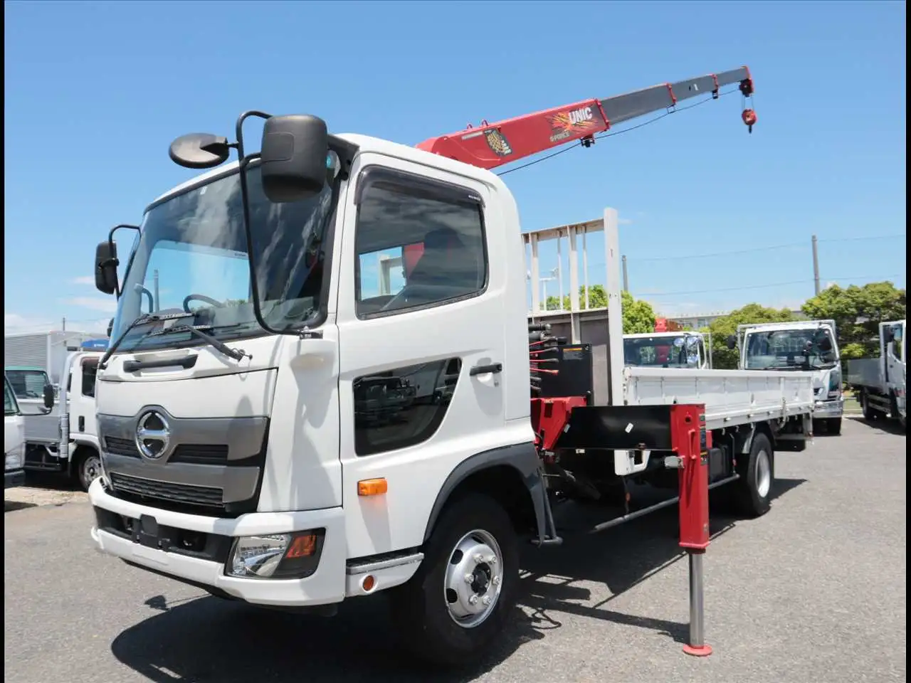 日野 レンジャー 中型/増トン クレーン付 4段 ラジコン の中古トラック【車両No.167728】