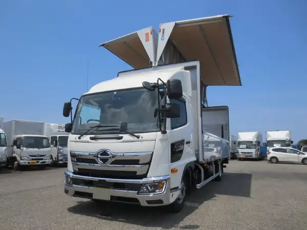 日野 レンジャー 中型/増トン ウイング パワーゲート エアサス の中古トラック【車両No.167769】