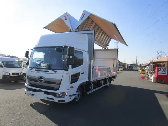 日野 レンジャー 中型/増トン ウイング パワーゲート エアサス の中古トラック【車両No.167810】