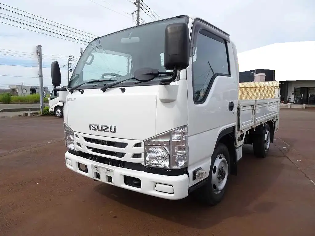 いすゞ エルフ 小型 平ボディ パワーゲート 床鉄板 の中古トラック【車両No.167849】