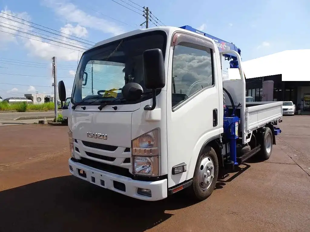 いすゞ エルフ 小型 クレーン付 4段 ラジコン の中古トラック【車両No.167843】