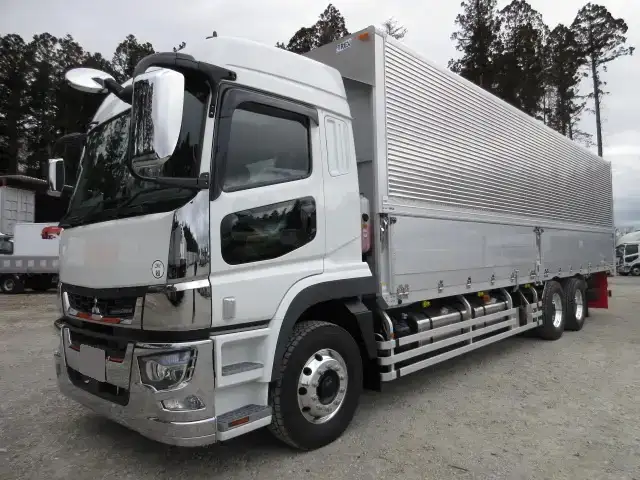 三菱 スーパーグレート 大型 ウイング ハイルーフ エアサス の中古トラック【車両No.167874】