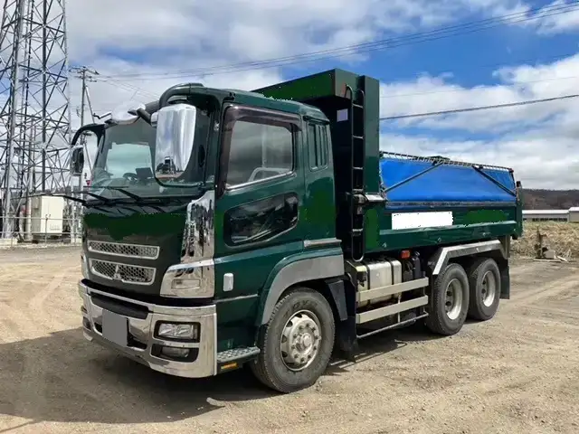 三菱 スーパーグレート 大型 ダンプ ステンレス張り コボレーン の中古トラック【車両No.167885】