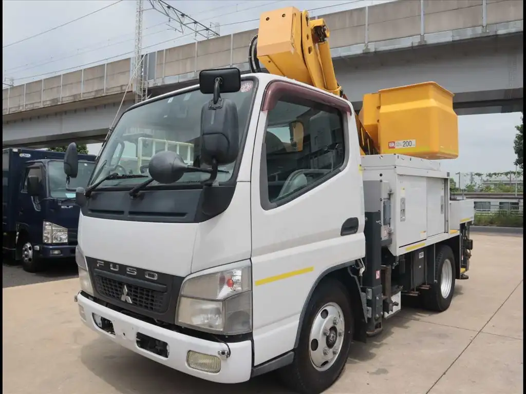 三菱 キャンター 小型 高所・建柱車 高所作業車 電工仕様 の中古トラック【車両No.167852】