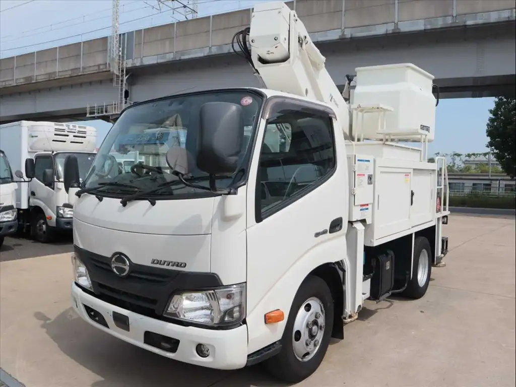 日野 デュトロ 小型 高所・建柱車 高所作業車 電工仕様 の中古トラック【車両No.167853】