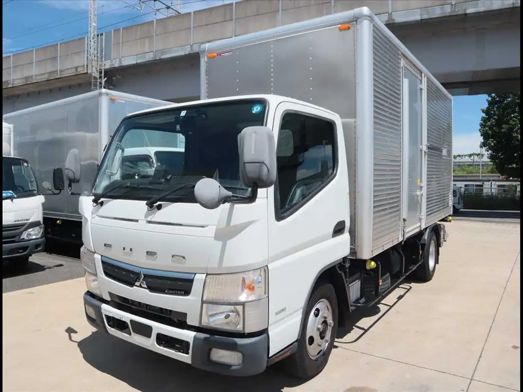 三菱 キャンター 小型 アルミバン パワーゲート サイドドア の中古トラック【車両No.167855】