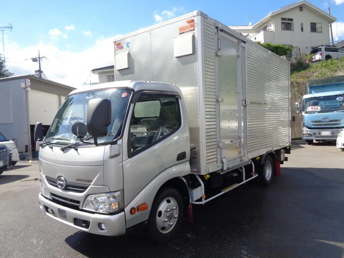 日野 デュトロ 小型 アルミバン パワーゲート サイドドア の中古トラック【車両No.167974】