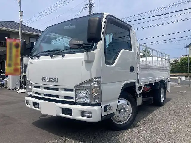 いすゞ エルフ 小型 平ボディ パワーゲート TKG-NKR85A の中古トラック【車両No.168020】