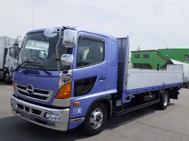 日野 レンジャー 中型/増トン 平ボディ アルミブロック ベッド の中古トラック【車両No.168093】