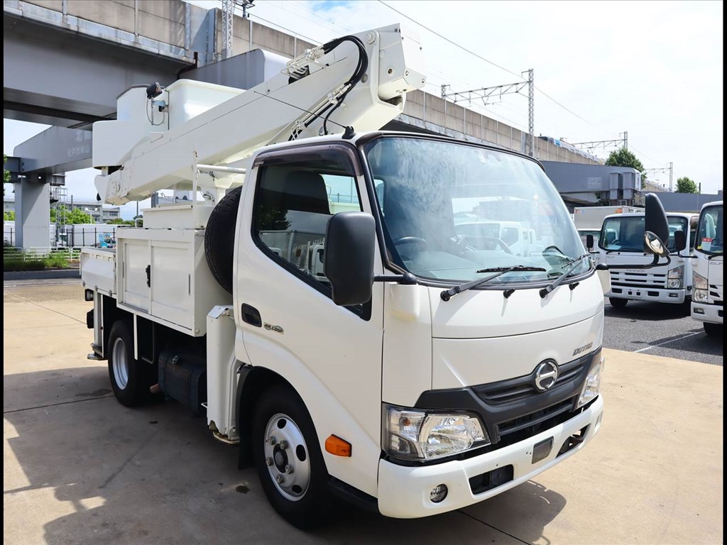 日野 デュトロ 小型 高所・建柱車 高所作業車 電工仕様｜画像2