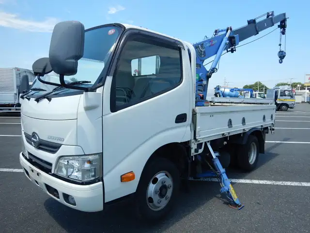 日野 デュトロ 小型 クレーン付 横置簡易クレーン 4段 の中古トラック【車両No.167972】