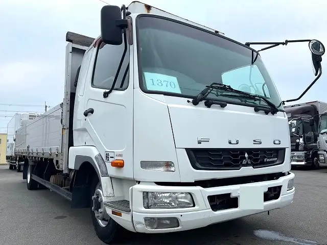 三菱 ファイター 中型/増トン 平ボディ アルミブロック ベッド の中古トラック【車両No.168110】