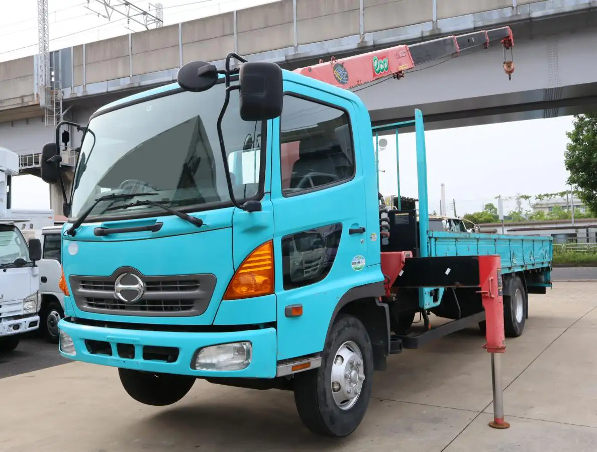日野 レンジャー 中型/増トン クレーン付 4段 ラジコン の中古トラック【車両No.168254】