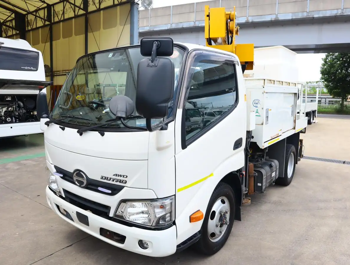 日野 デュトロ 小型 高所・建柱車 高所作業車 TKG-XZU675M の中古トラック【車両No.168249】