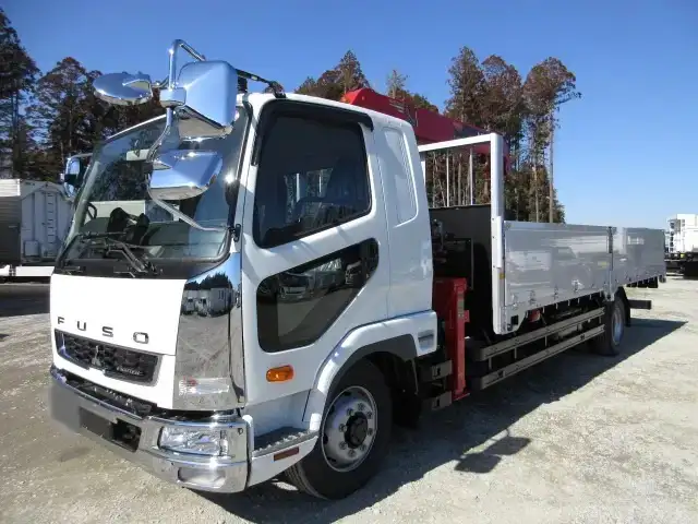 三菱 ファイター 中型/増トン クレーン付 アルミブロック 4段 の中古トラック【車両No.168267】