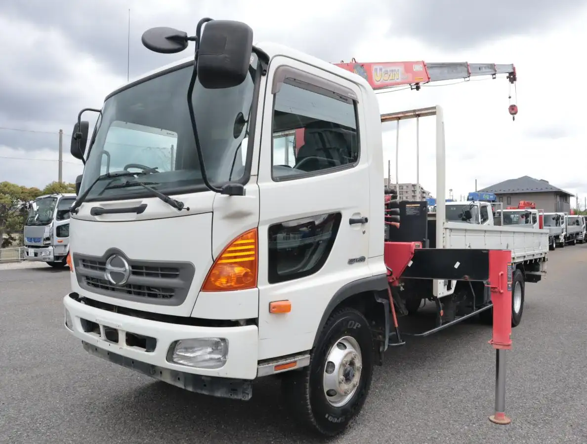 日野 レンジャー 中型/増トン クレーン付 4段 ラジコン の中古トラック【車両No.168310】