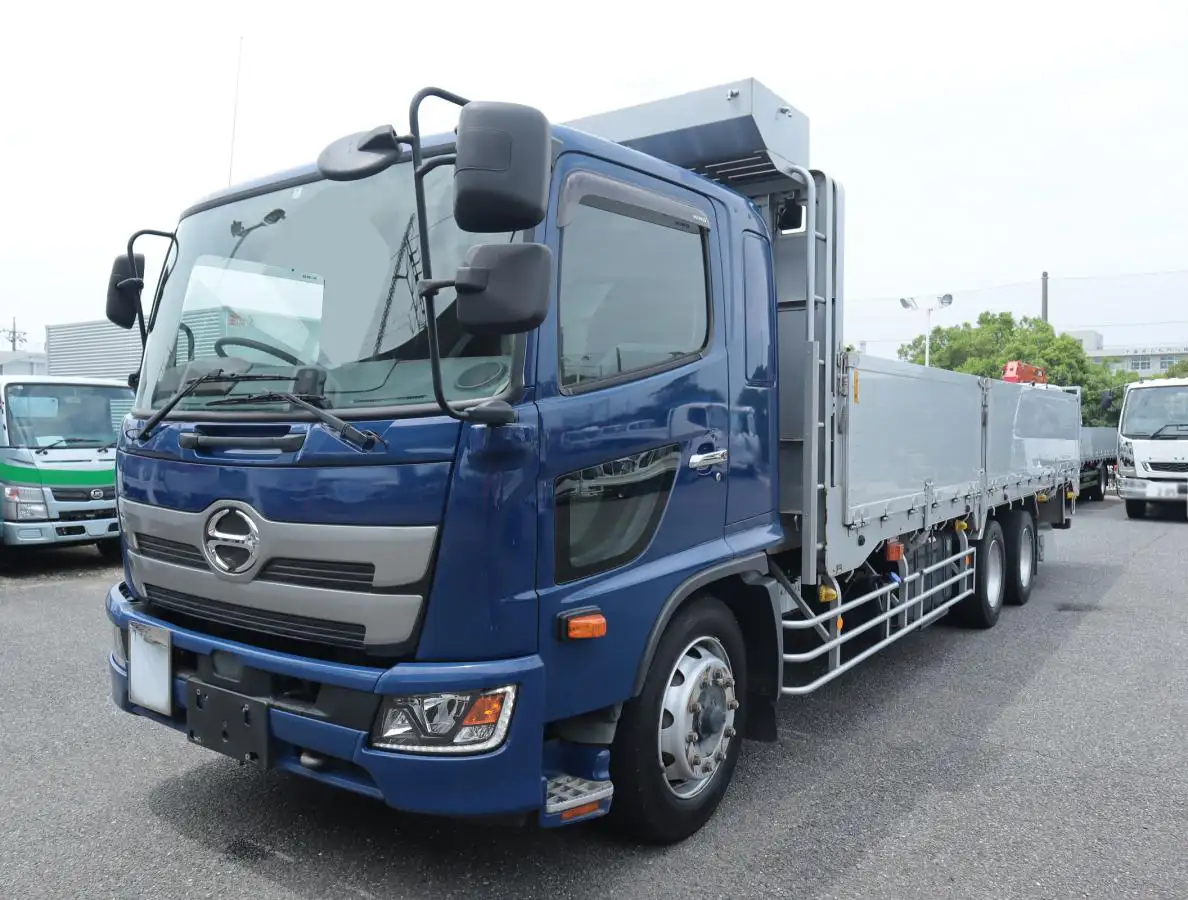 日野 レンジャー 中型/増トン 平ボディ アルミブロック ベッド の中古トラック【車両No.168280】