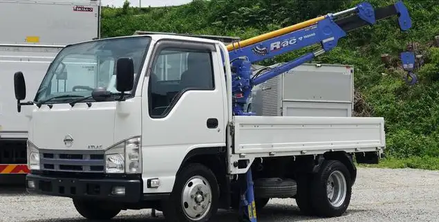 日産 アトラス 小型 クレーン付 横置簡易クレーン 3段 の中古トラック【車両No.168465】