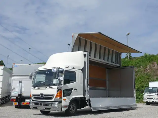 日野 レンジャー 中型/増トン ウイング エアサス ベッド の中古トラック【車両No.168451】