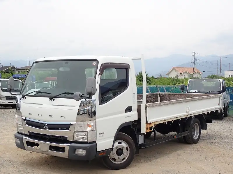 三菱 キャンター 小型 平ボディ 床鉄板 カスタム の中古トラック【車両No.168396】