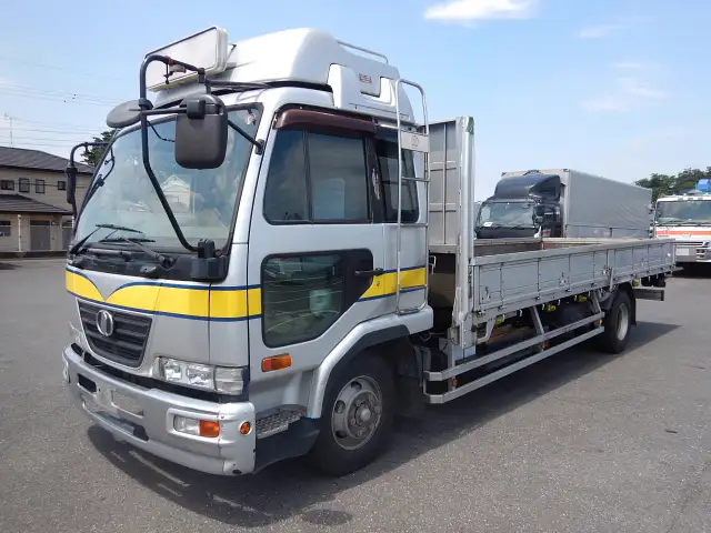日産UD コンドル 中型/増トン 平ボディ 床鉄板 ベッド の中古トラック【車両No.168380】