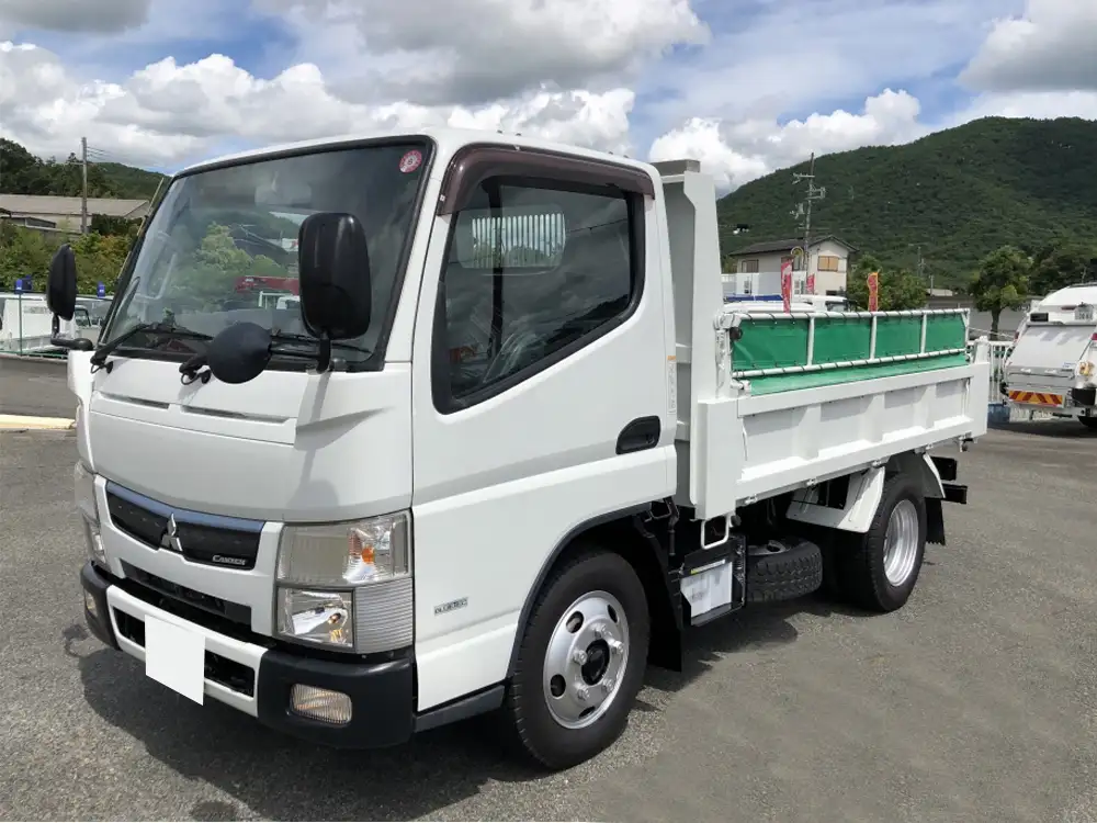 三菱 キャンター 小型 ダンプ 強化 コボレーン の中古トラック【車両No.168526】