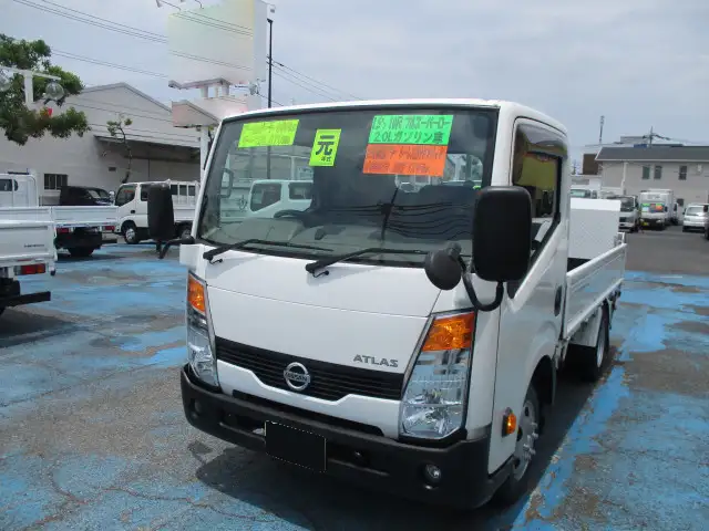 日産 アトラス 小型 平ボディ パワーゲート CBF-SQ2F24 の中古トラック【車両No.168484】