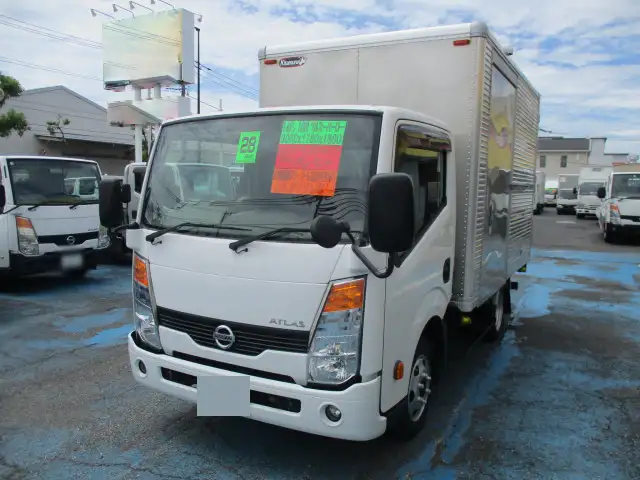 日産 アトラス 小型 アルミバン サイドドア CBF-SQ2F24 の中古トラック【車両No.168474】