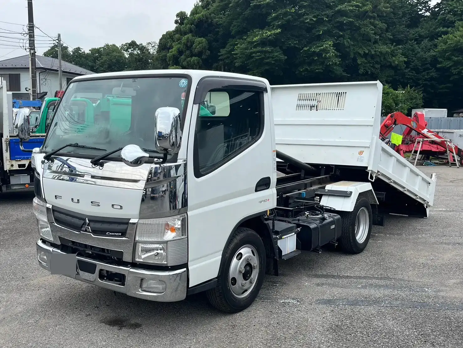 三菱 キャンター 小型 ダンプ ローダー 2PG-FBA60 の中古トラック【車両No.168455】
