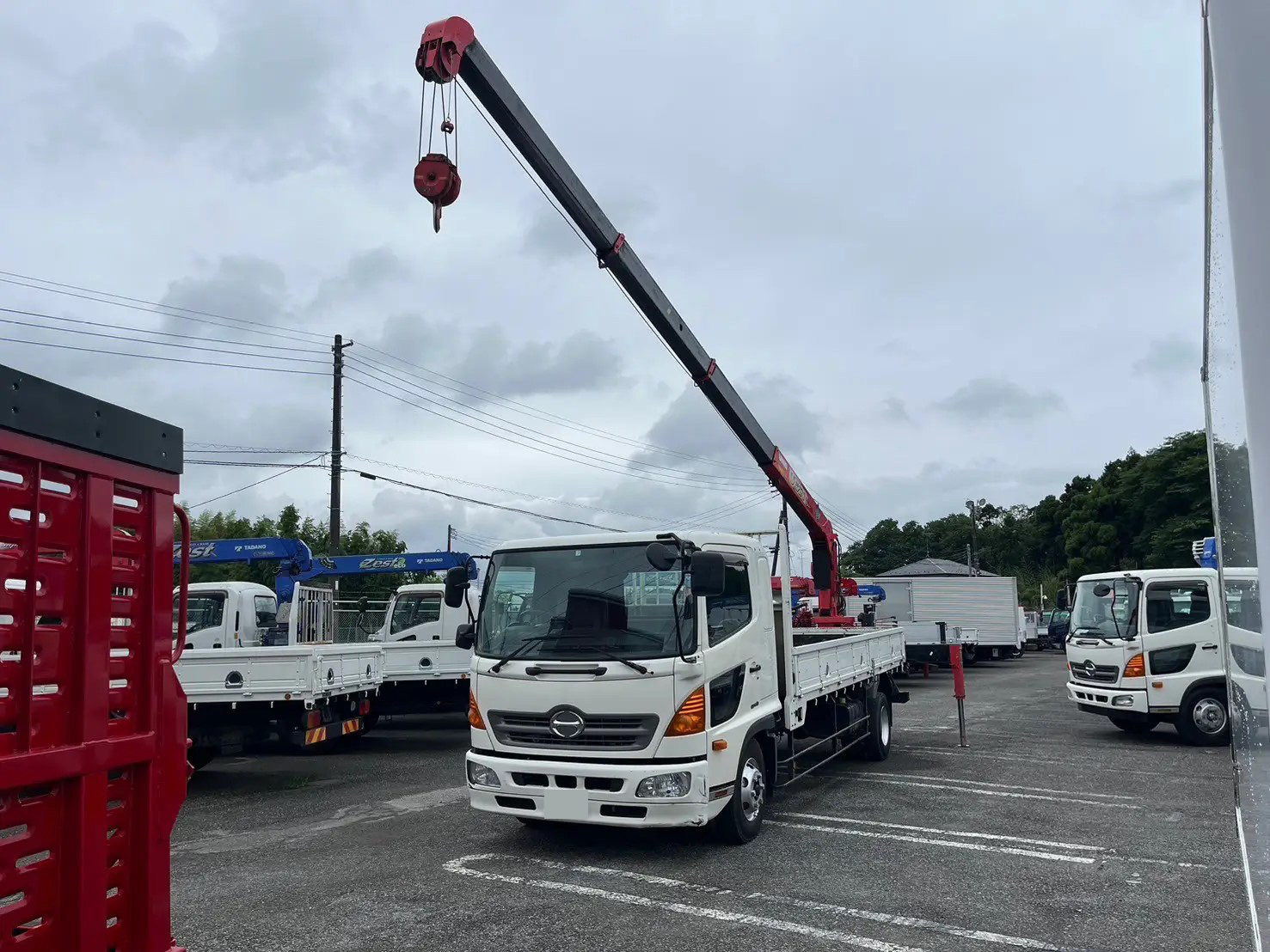 日野 レンジャー 中型/増トン クレーン付き(ユニック) 4段 ラジコン｜画像11