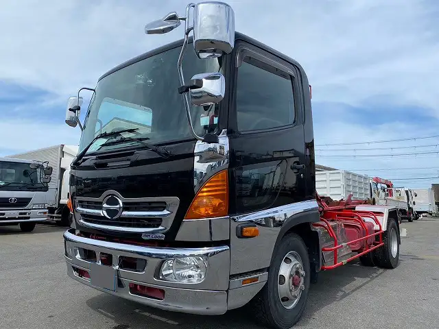日野 レンジャー 中型/増トン アームロール ツインホイスト TKG-FC9JEAA の中古トラック【車両No.168489】