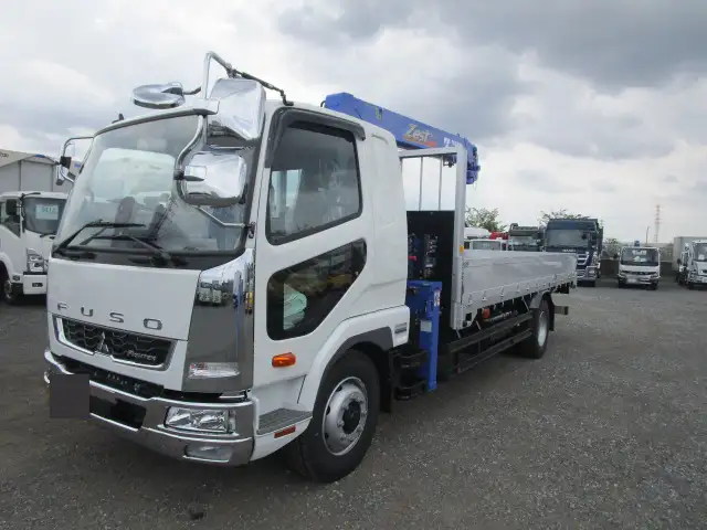 三菱 ファイター 中型/増トン クレーン付 アルミブロック 4段 の中古トラック【車両No.168675】