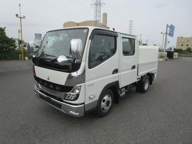 三菱 キャンター 小型 平ボディ Wキャブ パワーゲート の中古トラック【車両No.168680】
