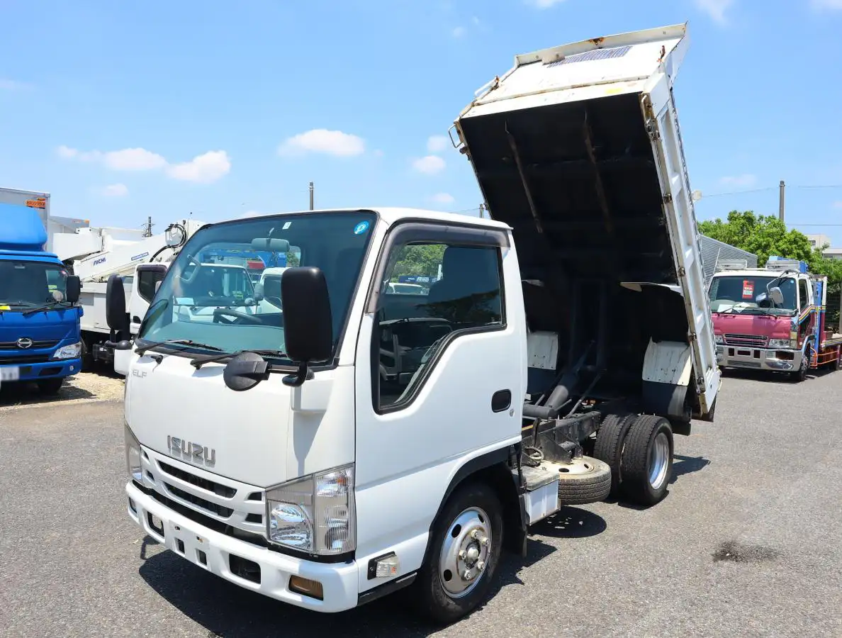 いすゞ エルフ 小型 ダンプ 強化 コボレーン の中古トラック【車両No.168644】